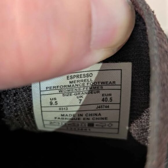 Merrell brown booties size 9.5 - Picture 4 of 5